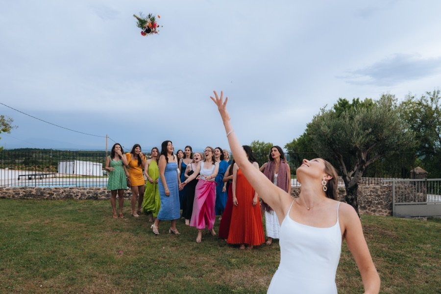Lancer de bouquet